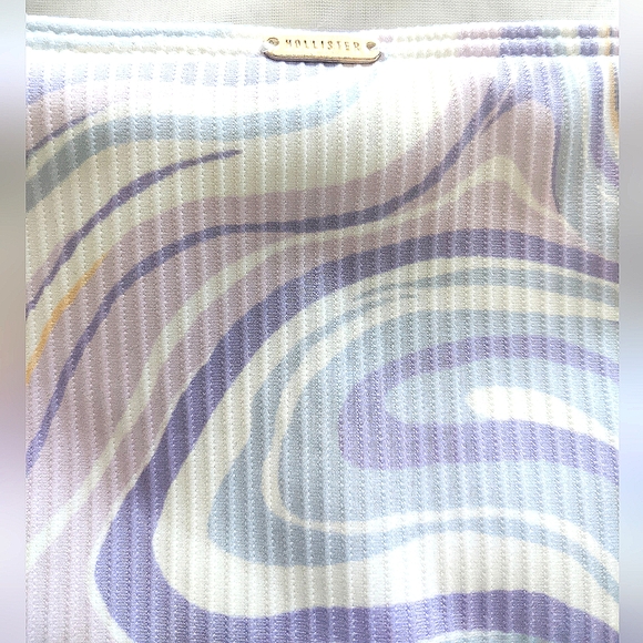 Hollister Women's Multicolor Swirls Bikini Bottoms - Picture 6 of 8